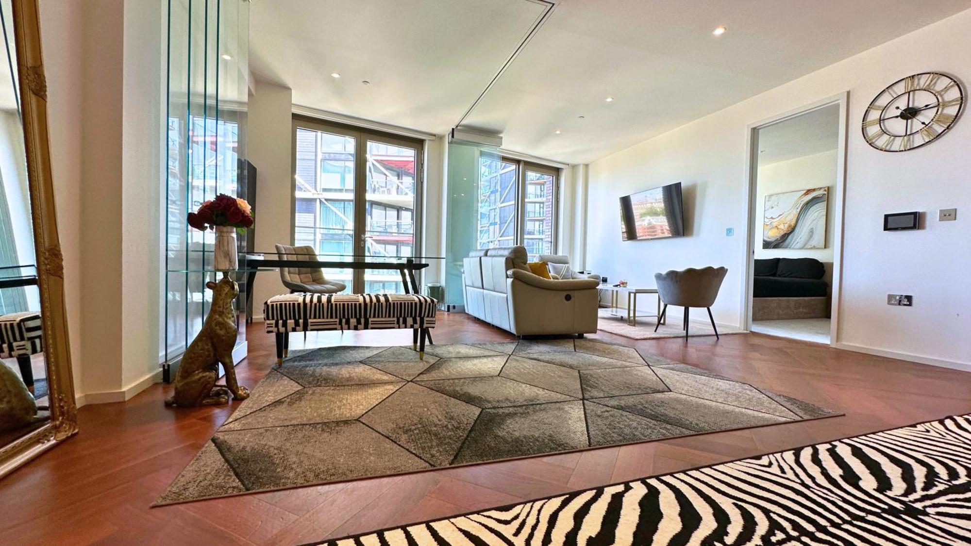 Lavish Penthouse River View Fast Wifi - Luxurylondonstays Esterno foto