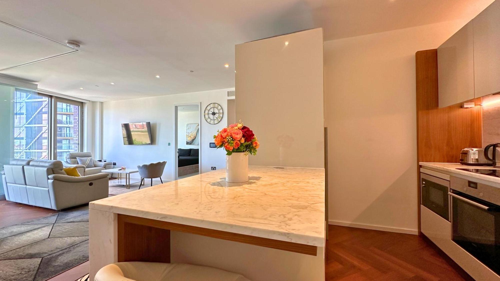 Lavish Penthouse River View Fast Wifi - Luxurylondonstays Esterno foto